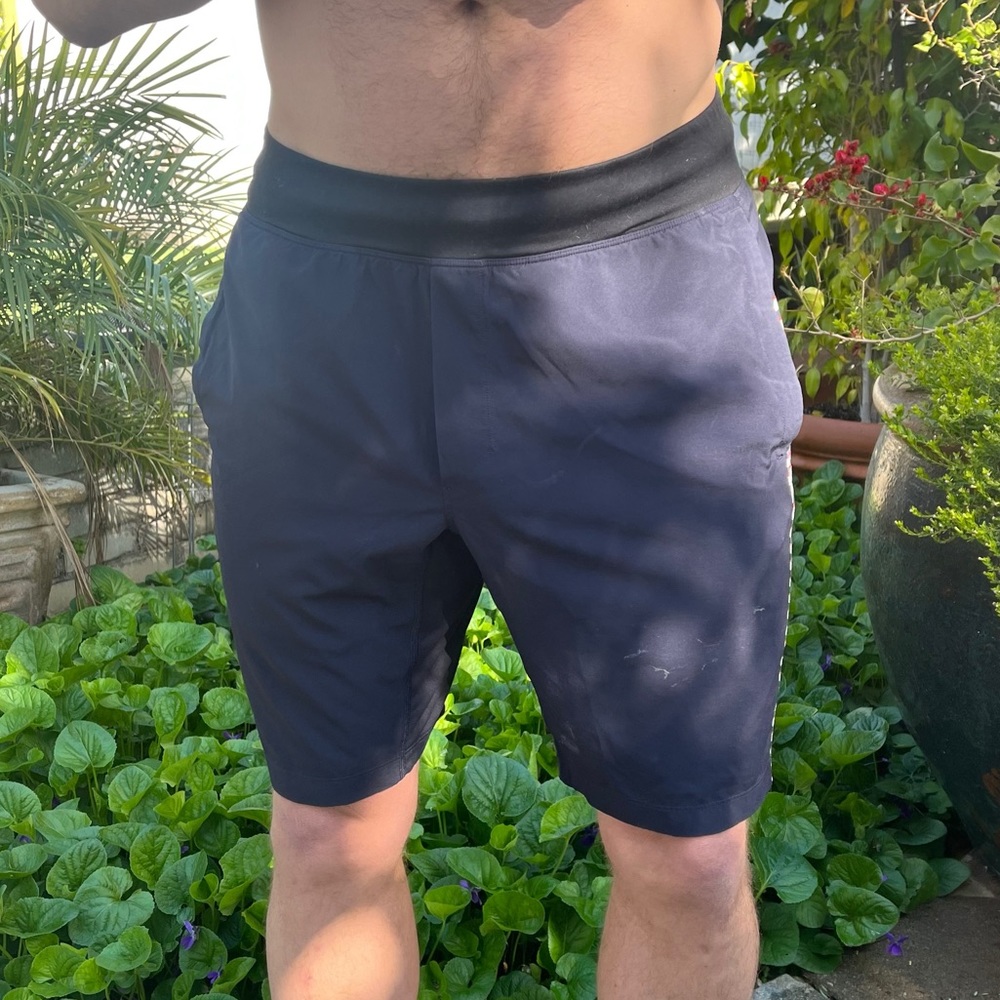 Lululemon Navy Gym Shorts